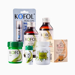 Charak Kofol Syrup,Roll On,Gargle,Rub,Chewable Tablets,Immunity Tablets & Kadha Range Kit