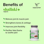 Vedistry Ayurvedic Shallaki+ Strengthens Joints & Cartilage 60 Tablets