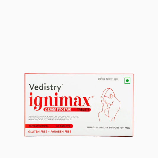 Vedistry Ayurvedic Ignimax Desire Booster 60 Tablets