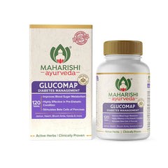 Maharishi Ayurveda Glucomap Potent Formulation for Blood Sugar Management 60 Tablets