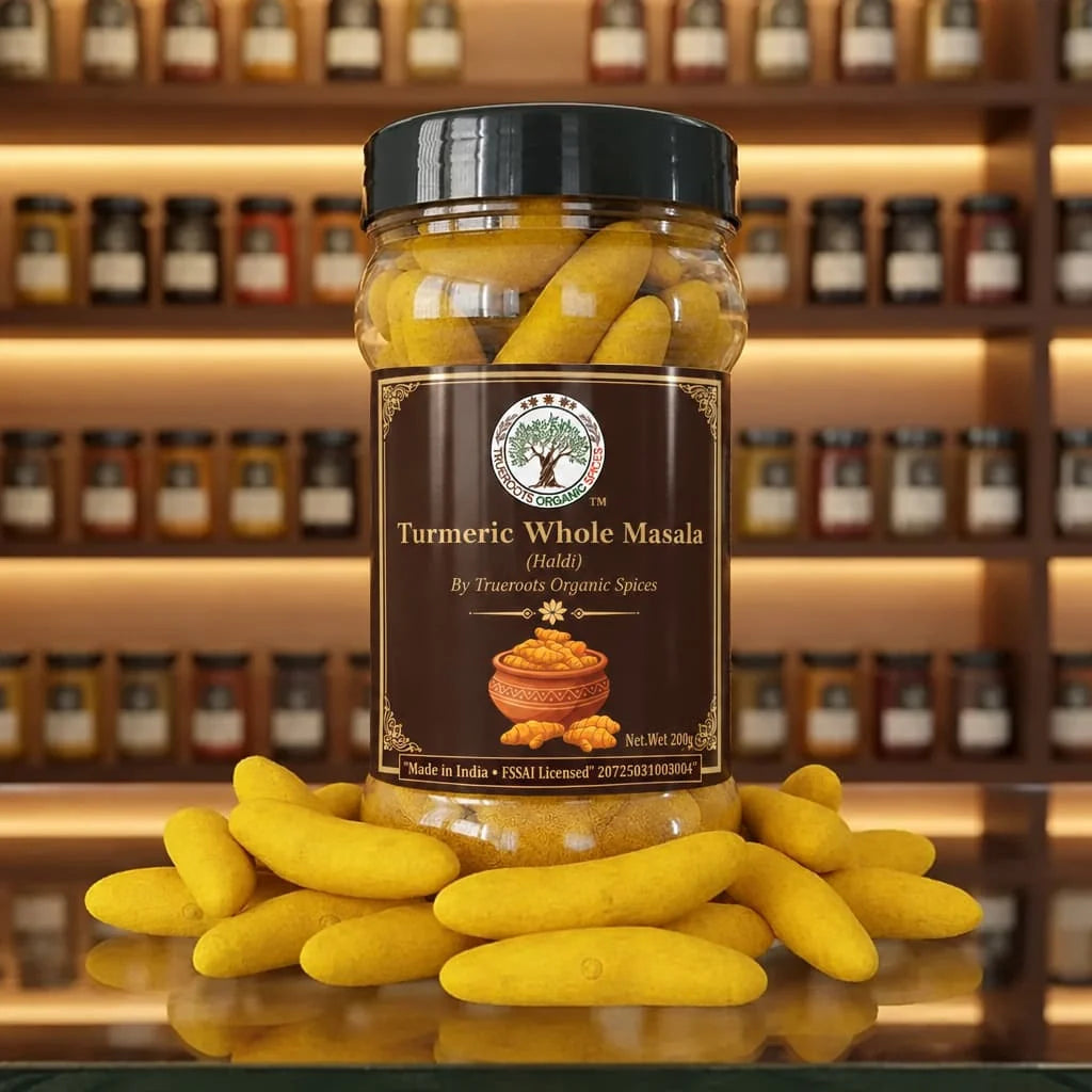 Trueroots Organic Spices Turmeric (Haldi) Whole