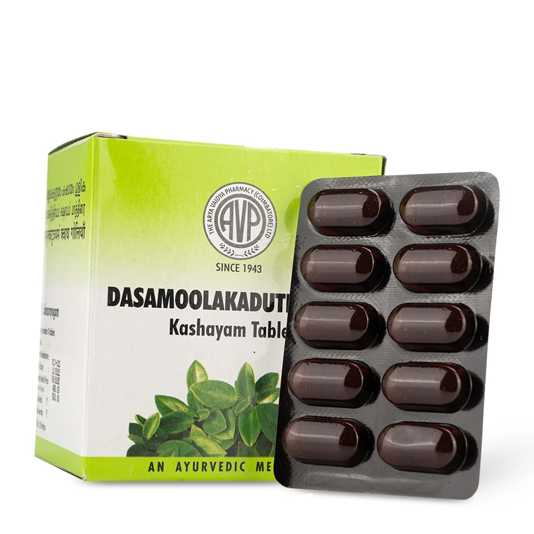 AVP Ayurvedic Dasamoolakaduthrayam Kashayam Tablets – 10 Tablets