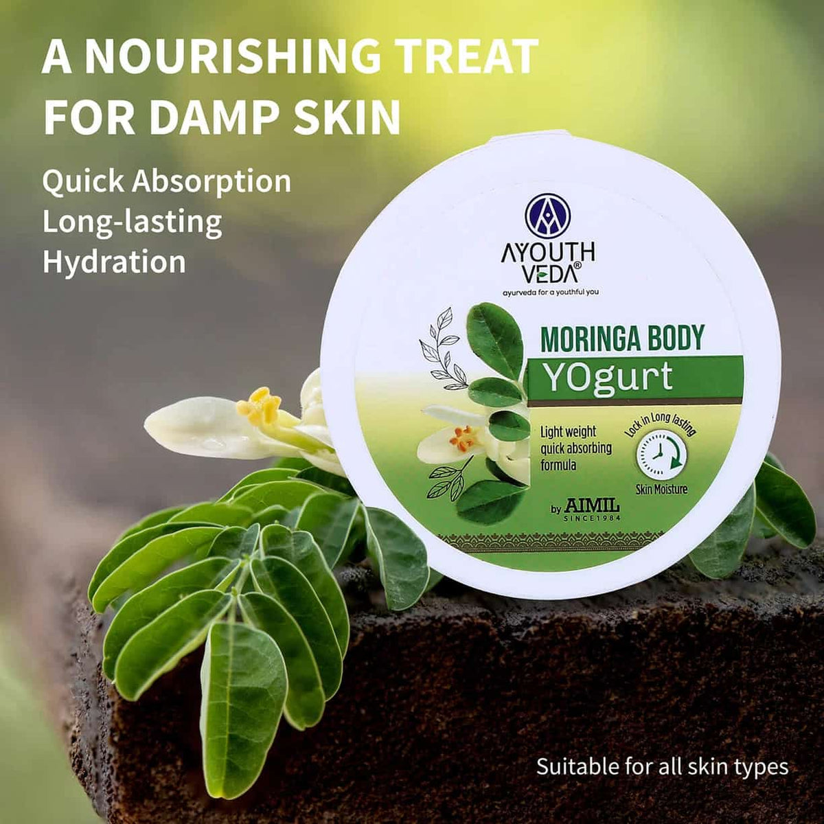 Ayouthveda Moringa Body Yogurt – 200g