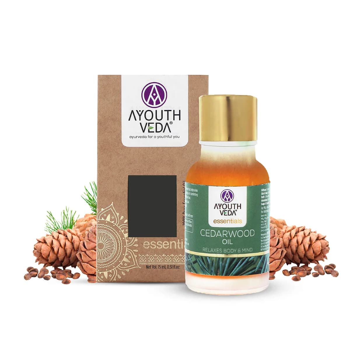 Ayouthveda Pure Essential Oil – 15ml