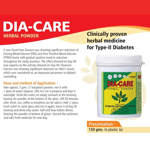 Admark Herbals Dia-Care Ayurvedic Diabetes Herbal Powder