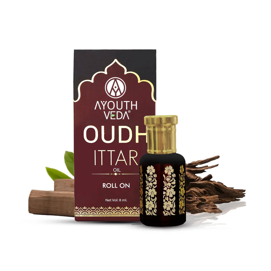 Ayouthveda Oudh Ittar Ayurvedic Roll-On Oil – 8ml