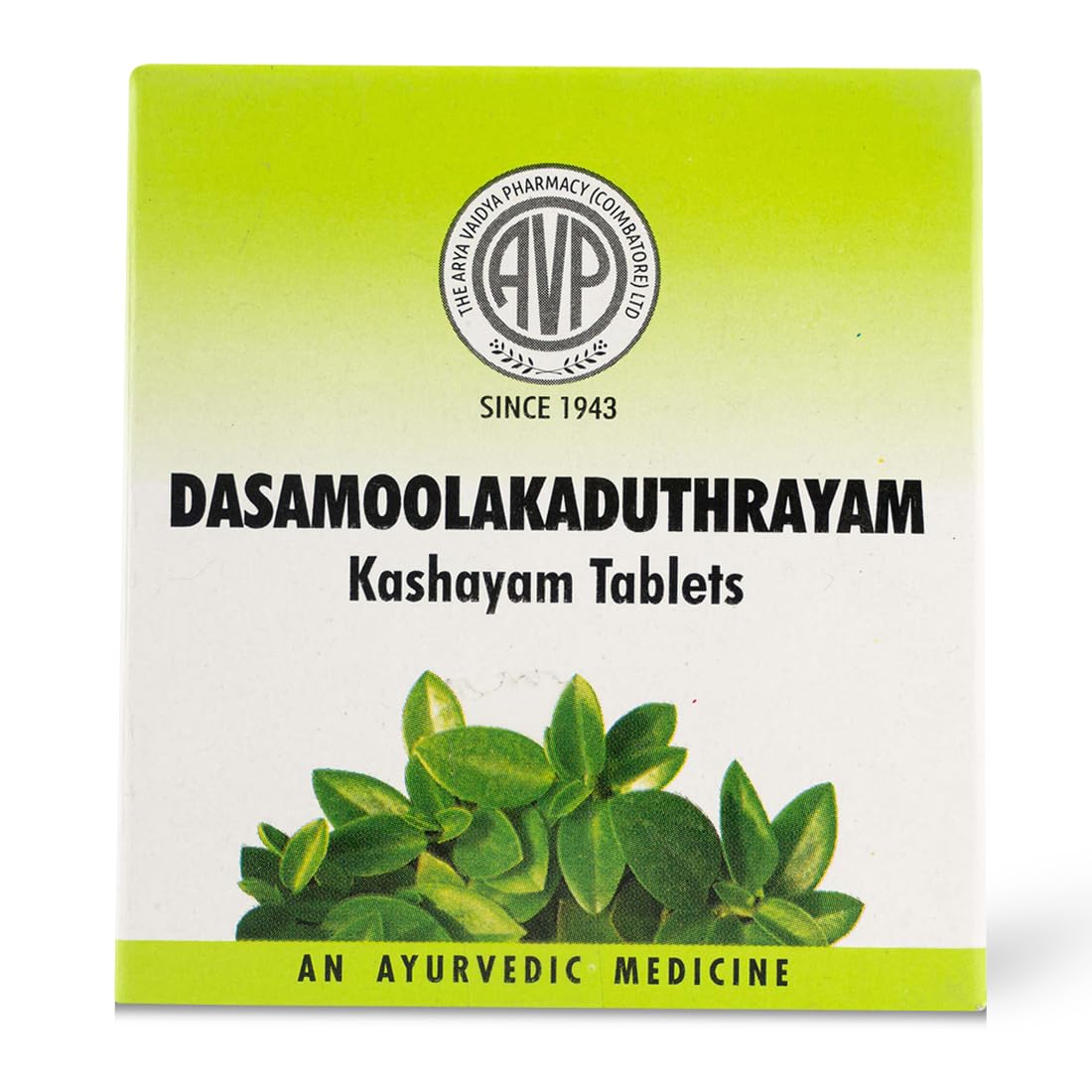 AVP Ayurvedic Dasamoolakaduthrayam Kashayam Tablets – 10 Tablets