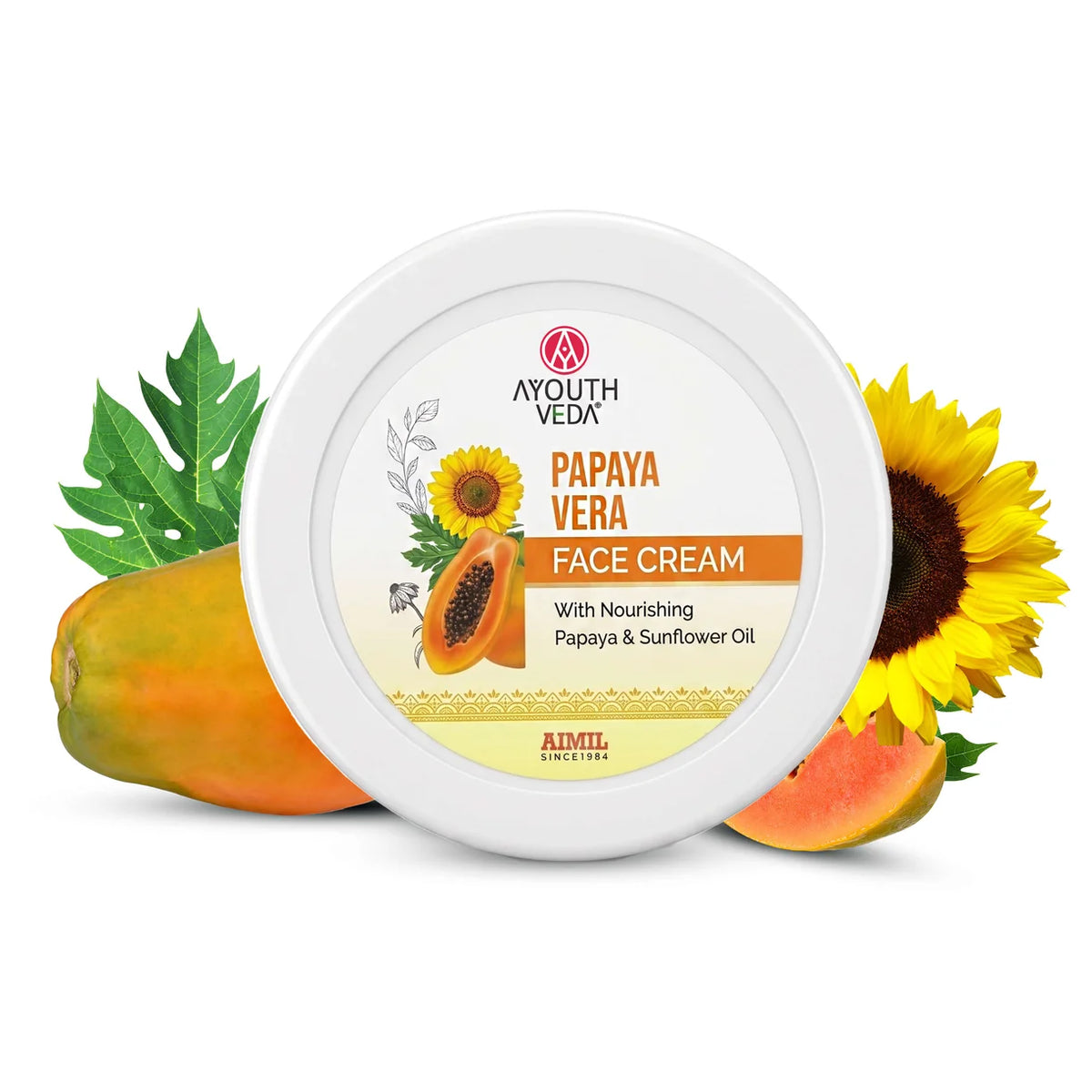 Ayouthveda Papaya Vera Face Cream – 50g