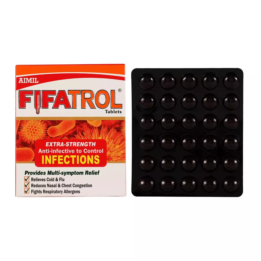 Aimil Fifatrol Ayurvedic Immunity & Fever Relief Tablet – 30s