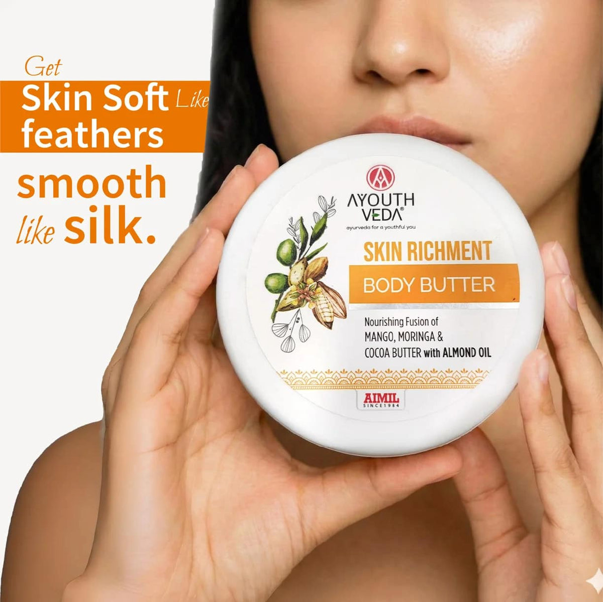 Ayouthveda Mango & Cocoa Butter Body Butter – 200g