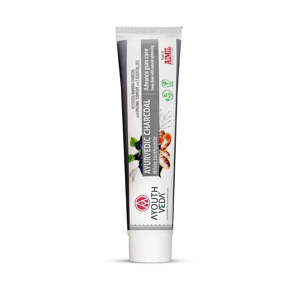 Ayouthveda Ayurvedic Toothpaste (Natural / Charcoal White / Total Care / Mint Gel)