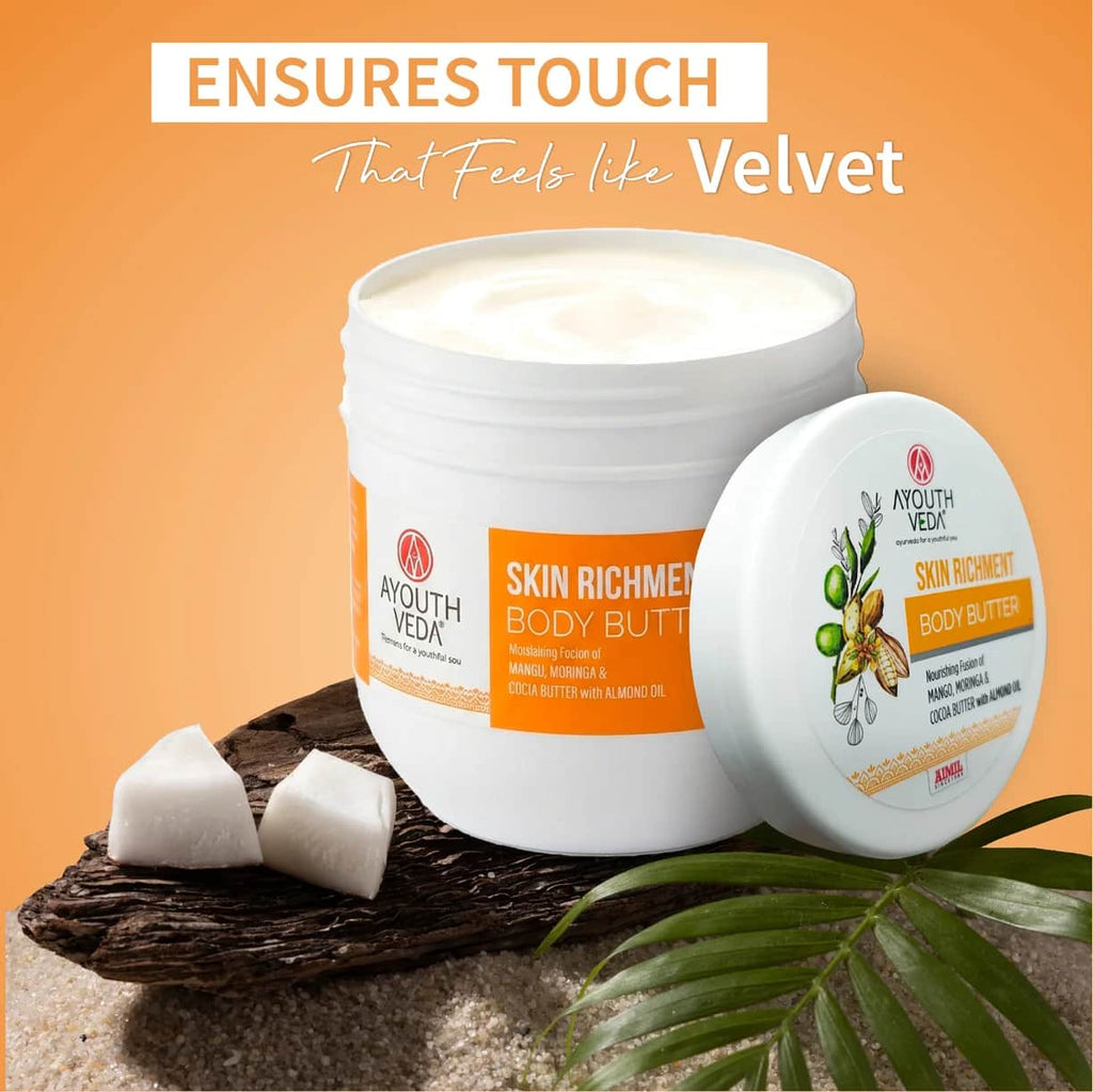 Ayouthveda Mango & Cocoa Butter Body Butter – 200g