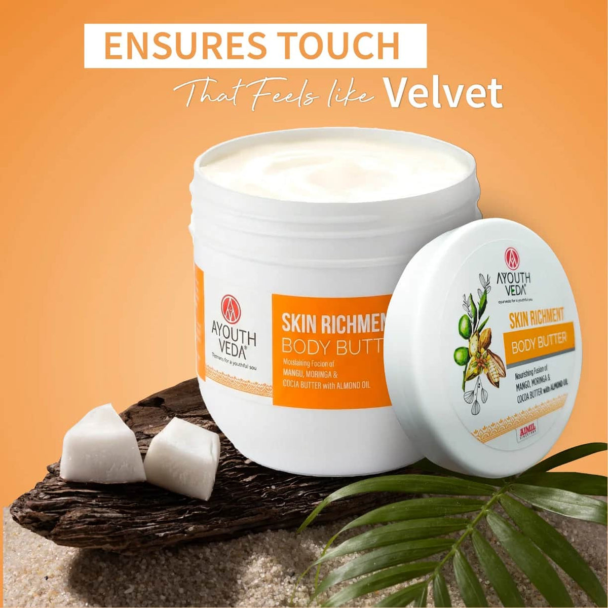 Ayouthveda Mango & Cocoa Butter Body Butter – 200g