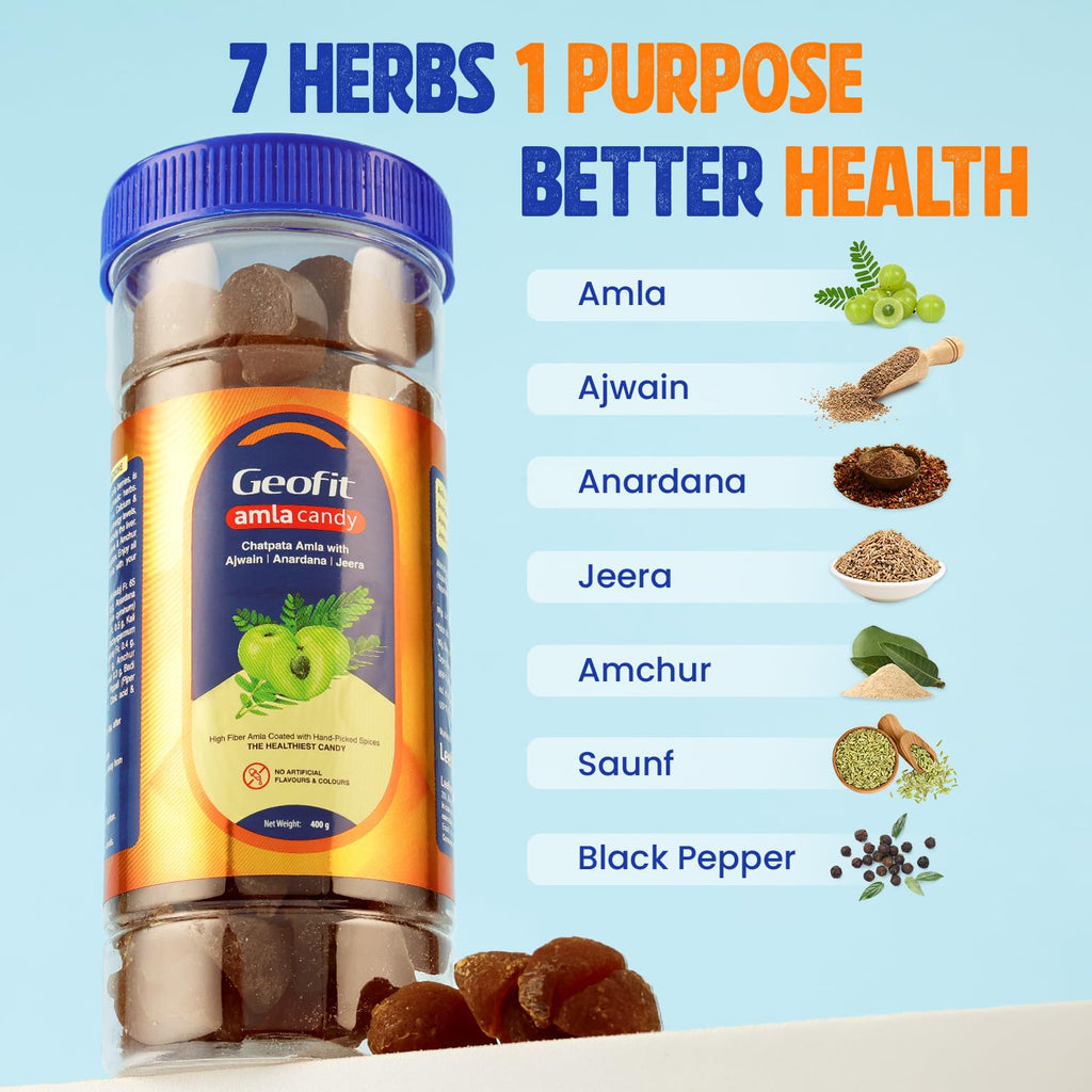 Leeford Geofit Chatpata Flavor Amla Candy 400g