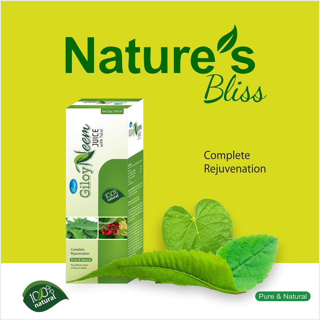 Leeford Ayurvedic Geofit Giloy Neem Juice With Tulsi 500ml