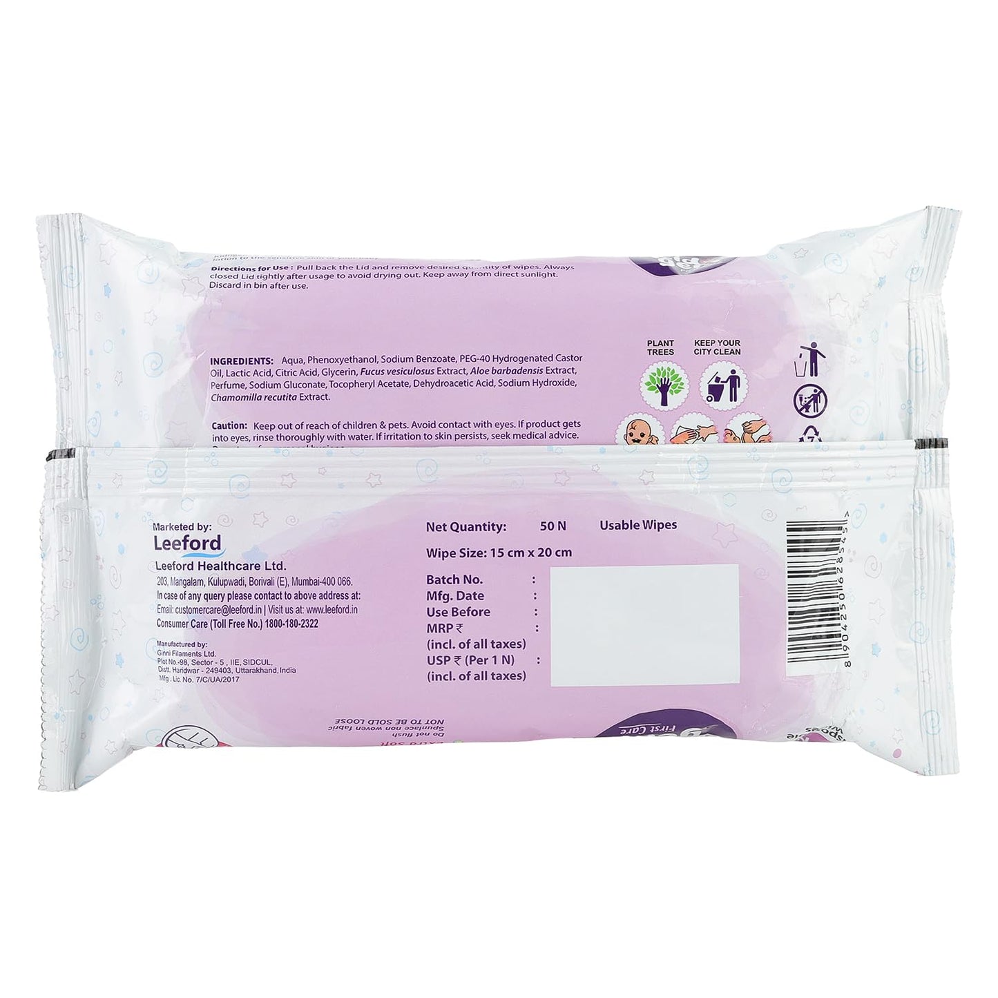 Leeford Kidogem Baby Wipes