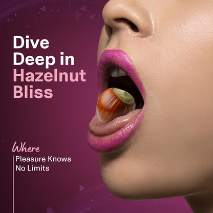 Leeford Funtime Hazelnut Flavored Lubricated Dotted, Ribbed And Contoured Condom 10's