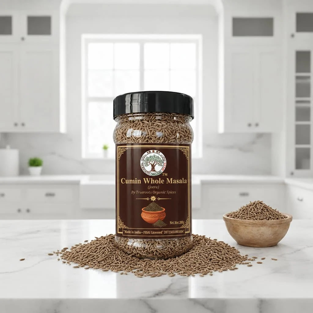 Trueroots Organic Spices Cumin Seeds (Jeera) Whole Masala