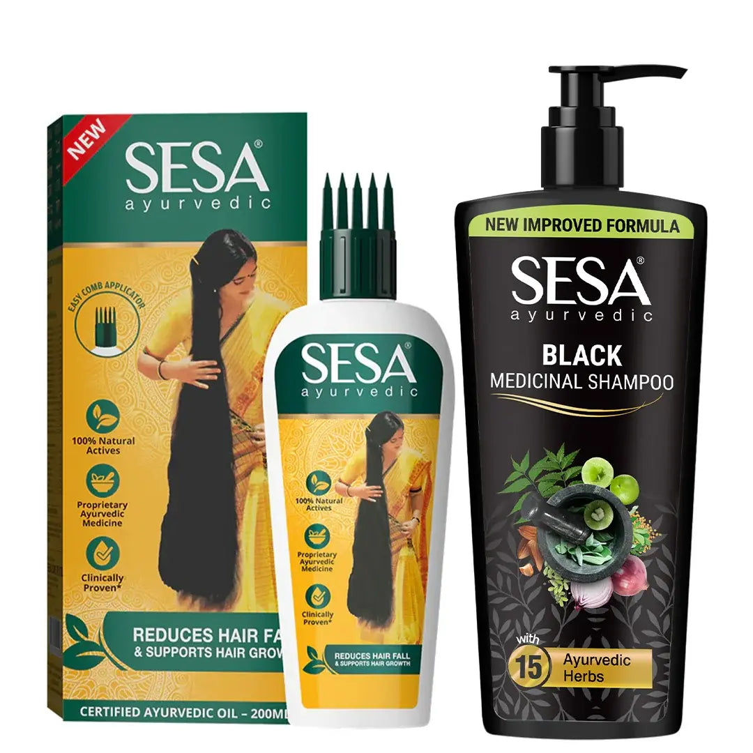 Sesa Care Ayurvedic Anti Hair Fall Combo