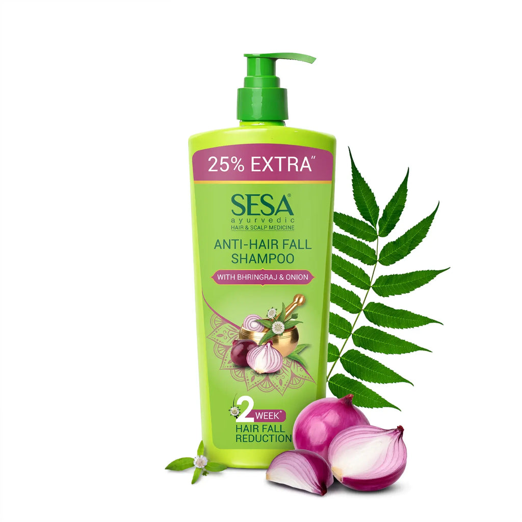 Sesa Care Ayurvedic Onion Anti-Hair Fall Shampoo with Bhringraj 500ml