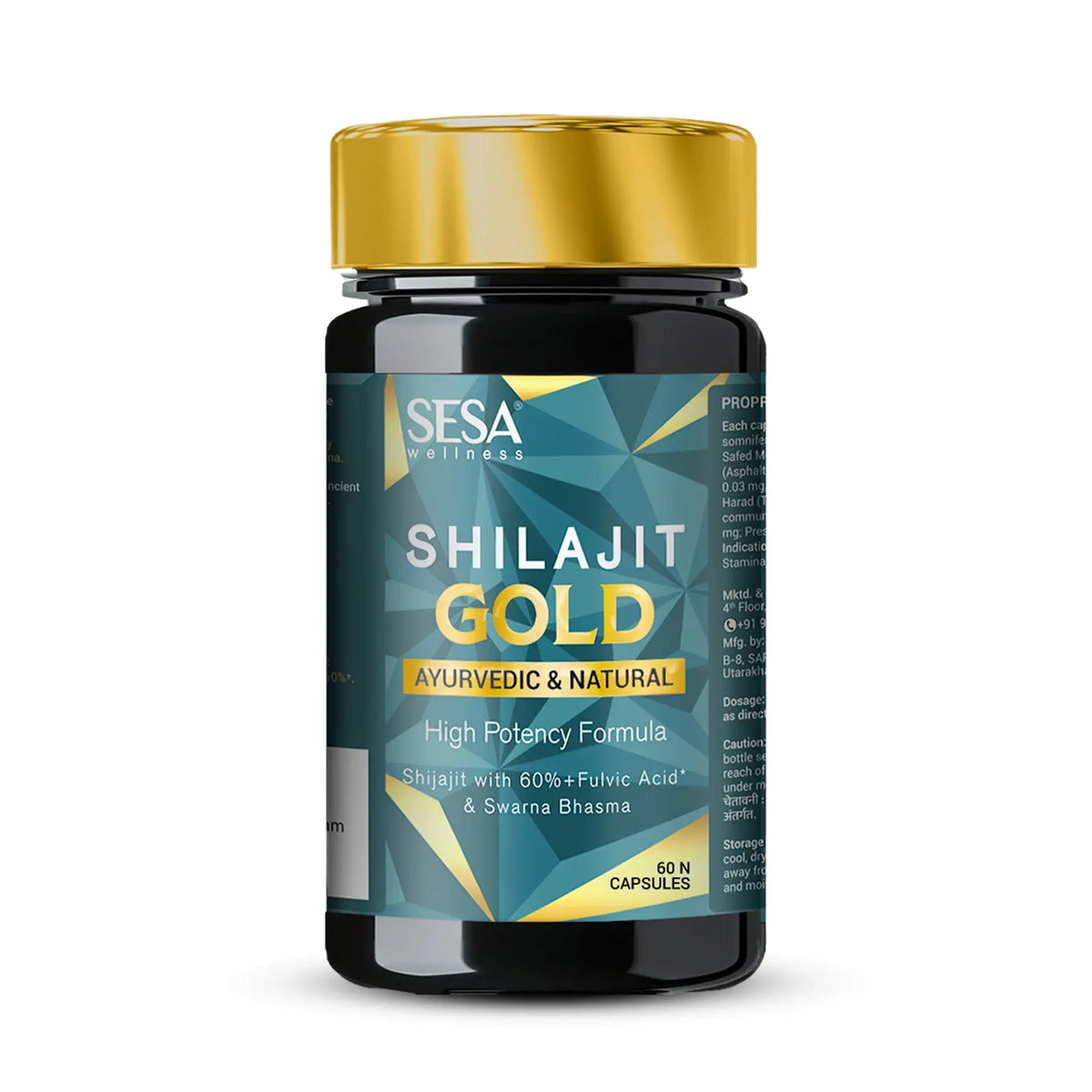 Sesa Care Ayurvedic Shilajit Gold Capsules