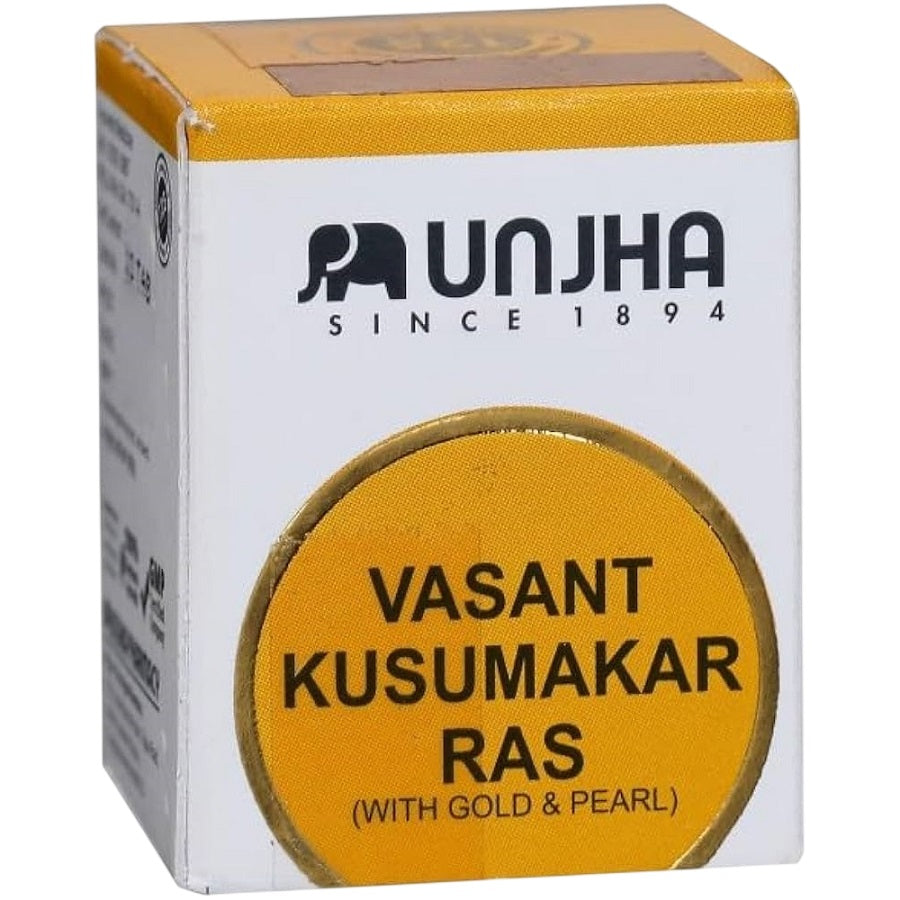 Unjha Ayurvedic Vasant Kusmakar Ras (S.M.Y.) Tablet