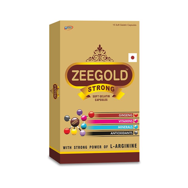 Zeegold Strong Soft Gelatin Capsules With Strong Power Of L ARGININE 45 Capsules Pack Of 3