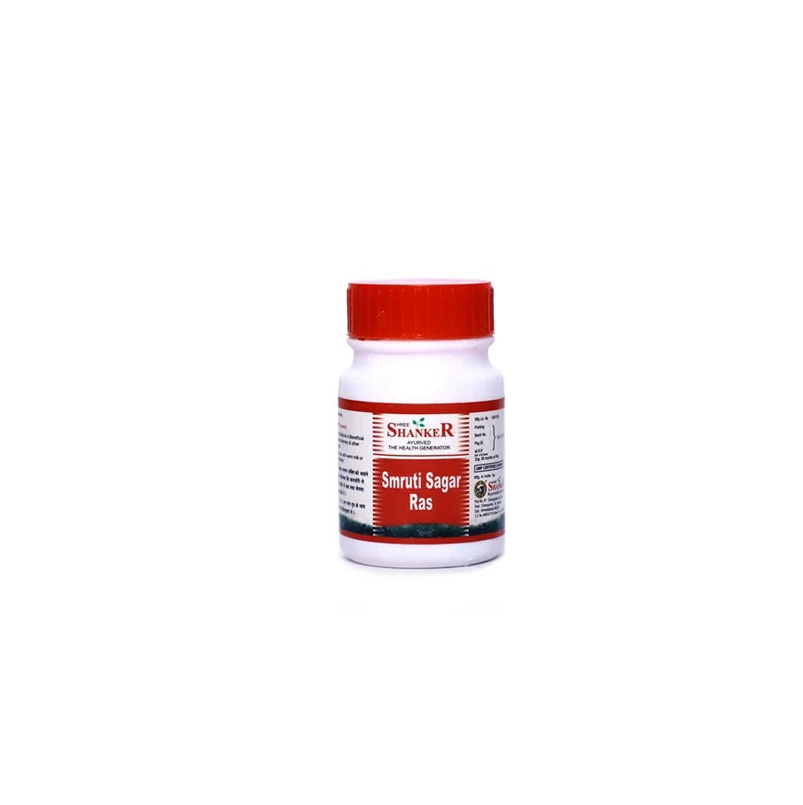 Shree Shanker Ayurvedic Smrutisagar Ras Tablets