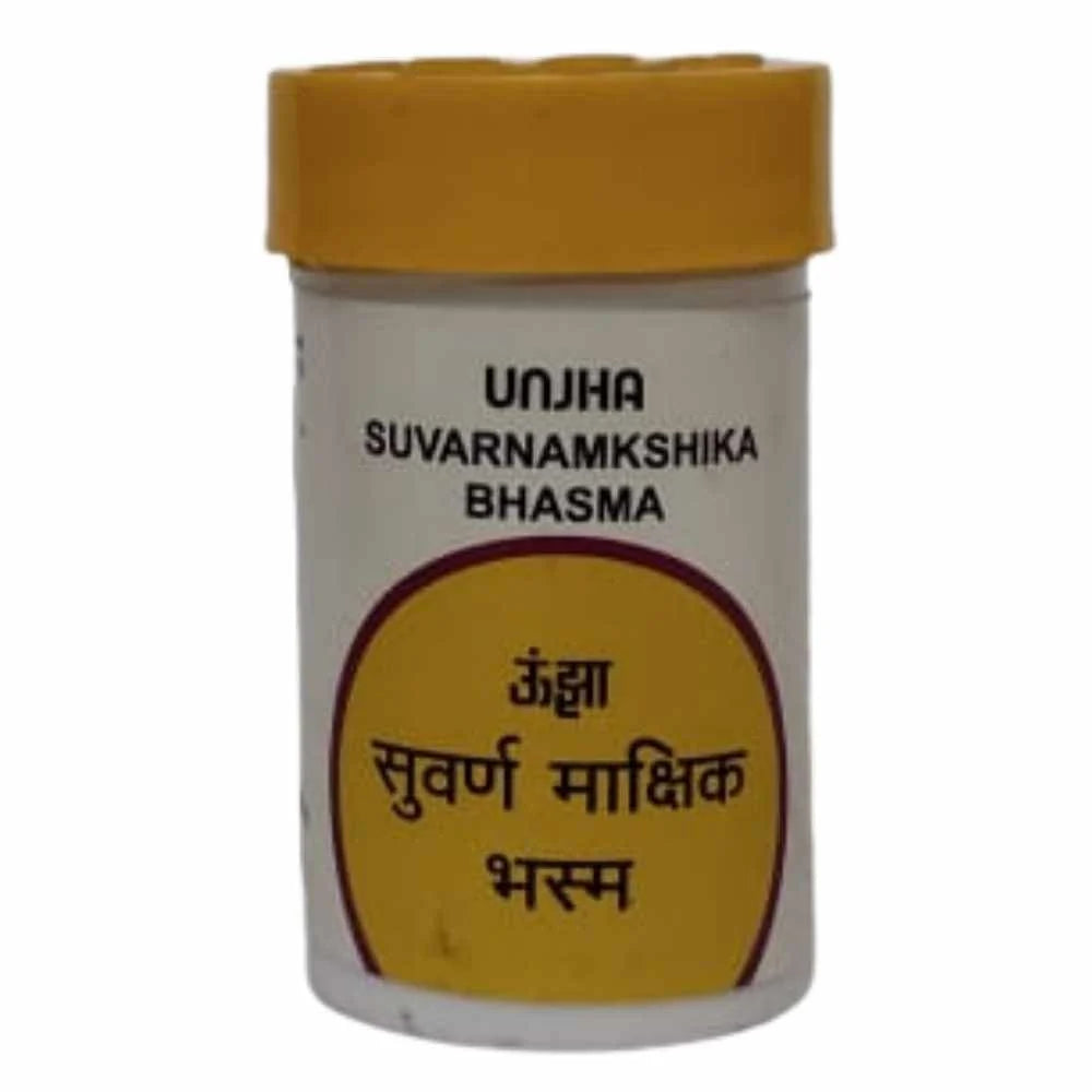 Unjha Ayurvedic Suvarna Makshik Bhasma Powder