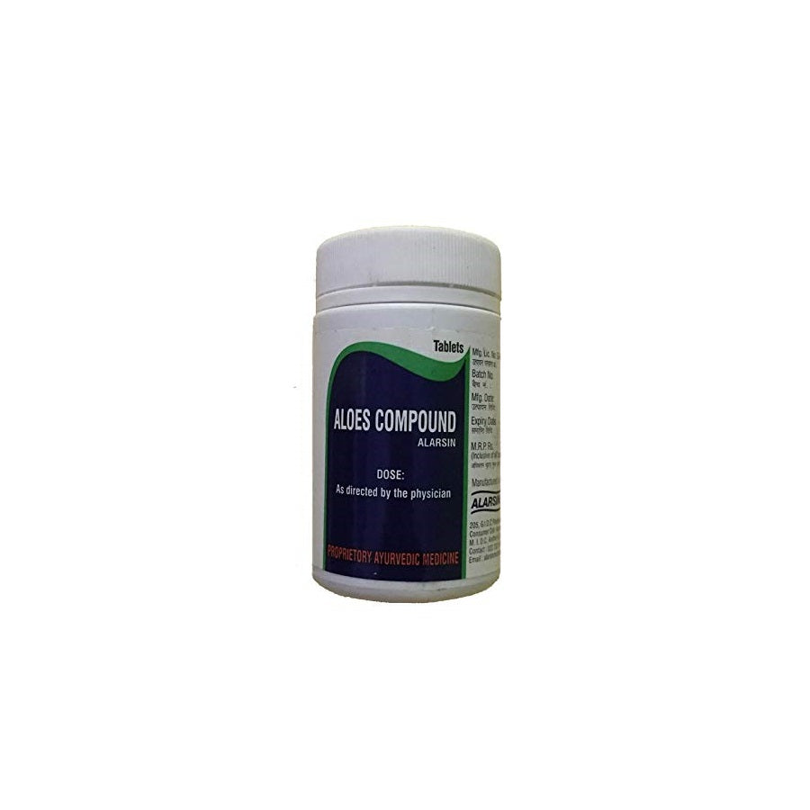 Alarsin Ayurvedic Aloes Compound Tablets
