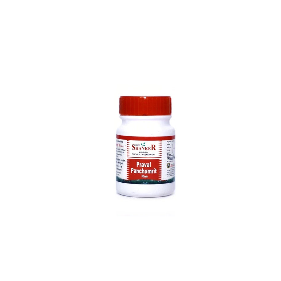 Shree Shanker Ayurvedic Praval Panchamrut 60 Tablets