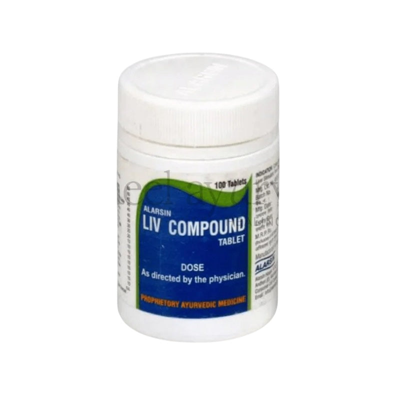 Alarsin Ayurvedic Liv Compound 100 Tablets