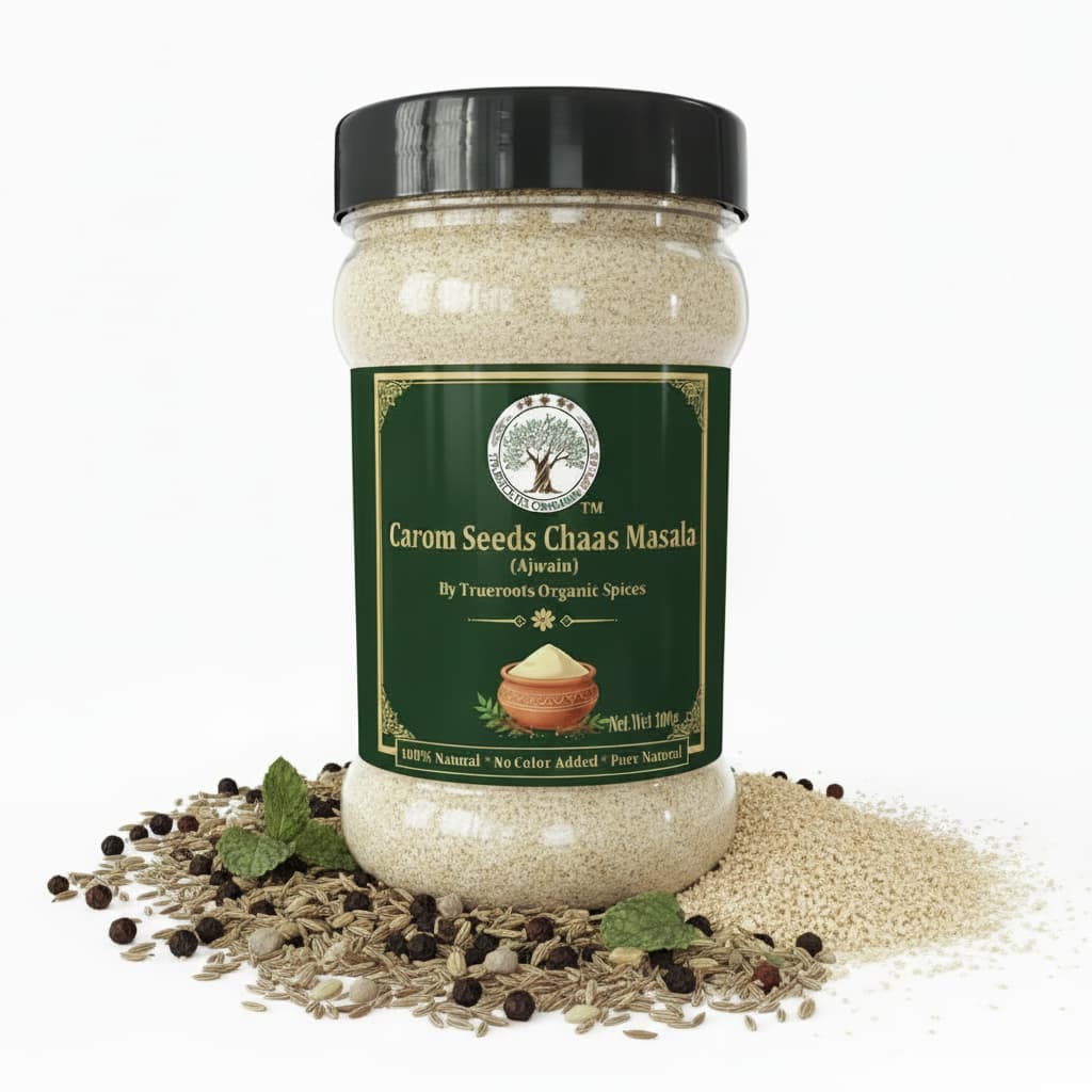 Trueroots Organic Spices Carom Seeds (Ajwain) Buttermilk Masala Powder | Ajwain Chaas Mix