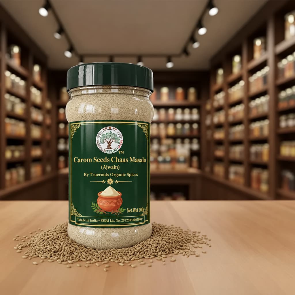 Trueroots Organic Spices Carom Seeds (Ajwain) Buttermilk Masala Powder