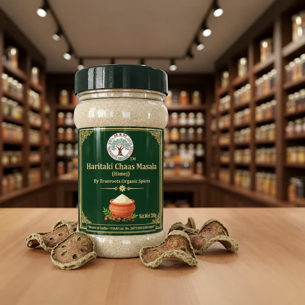 Trueroots Organic Spices Haritaki (Himej) Buttermilk Masala | Chaas Mix