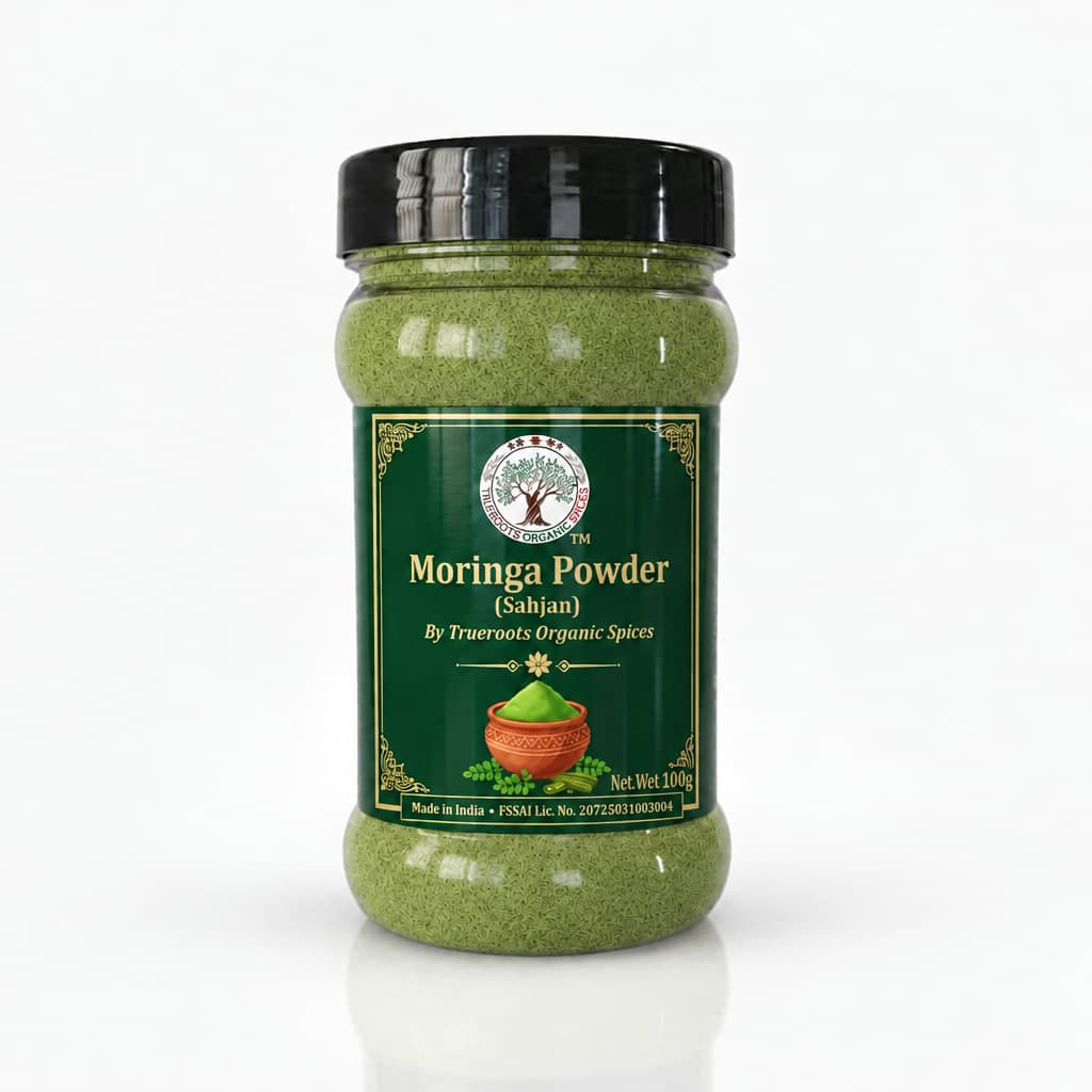 Trueroots Organic Spices Moringa (Sahjan) Powder