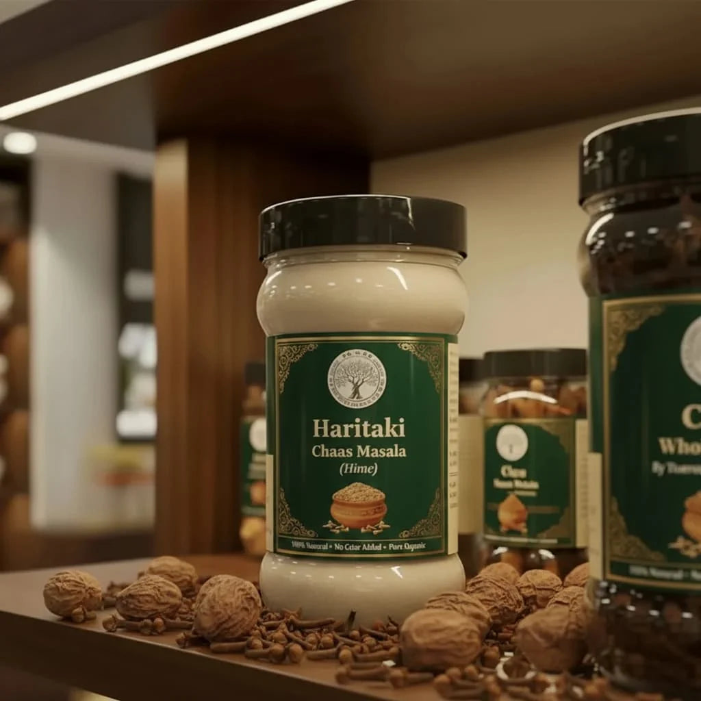 Trueroots Organic Spices Haritaki (Himej) Buttermilk Masala Powder | Himej Chaas Mix