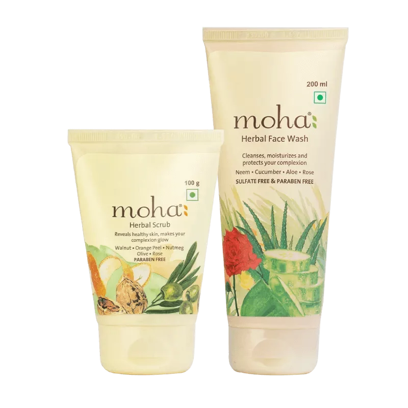 Moha Exfoliate and Glow Kit