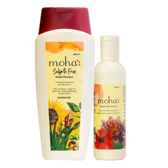 Moha Cosmetics Hair Shampoo and Serum Radiance Combo