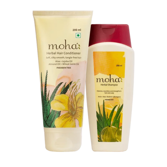 Moha Cosmetics Hair Care Conditioner and Shampoo Duo Kit