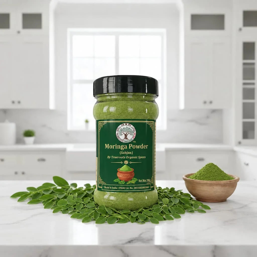 Trueroots Organic Spices Moringa (Sahjan) Powder