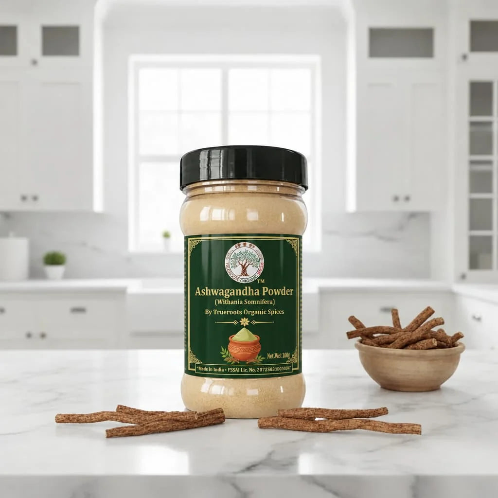 Trueroots Organic Spices Natural Spices Ashwagandha Powder | Withania Somnifera