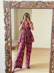 Болливудская индийская пакистанская этническая праздничная одежда для женщин из мягкого чистого вискозы топ Plazzo Co-+Ord комплект платье