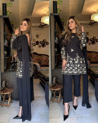 Bollywood Indian Pakistani Ethnic Party Wear Women Soft Pure Georgette Plazzo Suit Dress