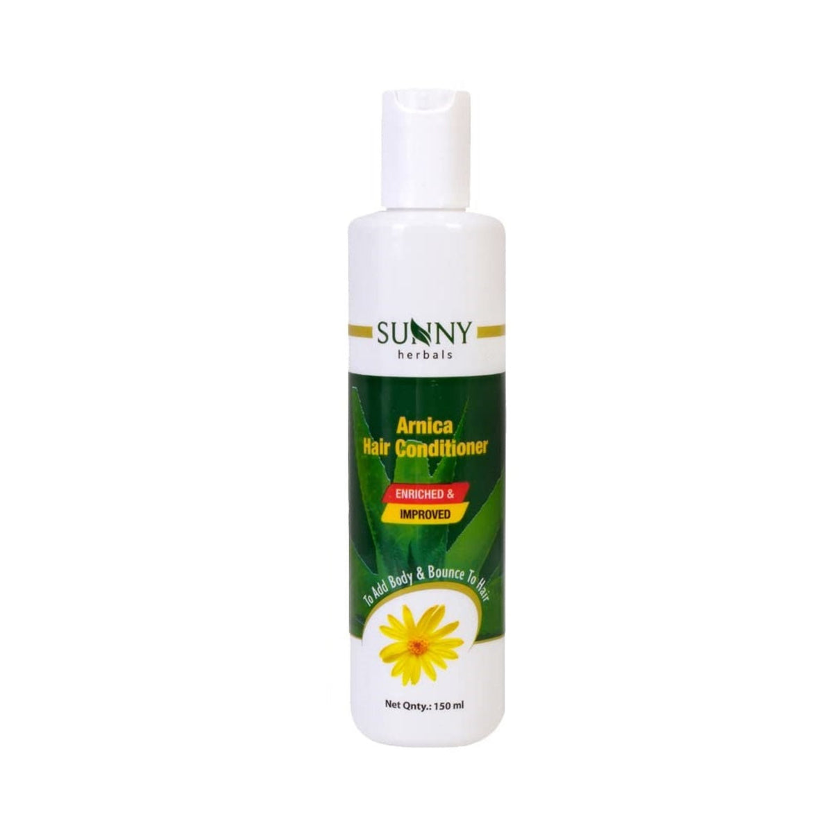 Bakson's Sunny Herbals Arnica mit Arnika, Amla und Henna, um dem Haar mehr Fülle und Sprungkraft zu verleihen, Spülung, 150 ml