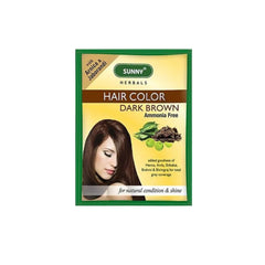 Bakson's Sunny Herbals Hair (Schwarz, Dunkelbraun, Hellbraun und Burgunderrot) für eine natürliche Pflege und glänzende Farbe