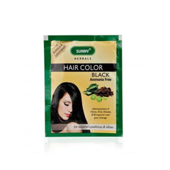 Bakson's Sunny Herbals Hair (Schwarz, Dunkelbraun, Hellbraun und Burgunderrot) für eine natürliche Pflege und glänzende Farbe