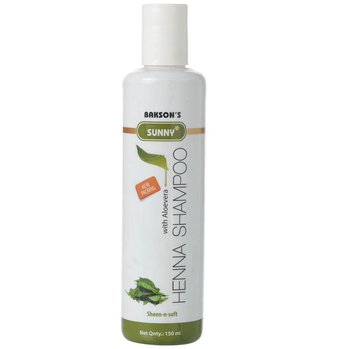 Baksons Sunny Herbals Henna mit Aloe Vera Sheen-n-Soft Haarshampoo