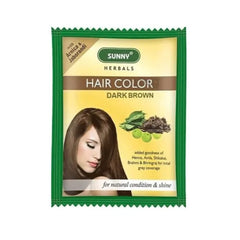 Bakson's Sunny Herbals Hair (Schwarz, Dunkelbraun, Hellbraun und Burgunderrot) für eine natürliche Pflege und glänzende Farbe