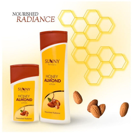 Bakson's Sunny Herbals Honey And Almond Body Nourished Radiance Skin Care Lotion